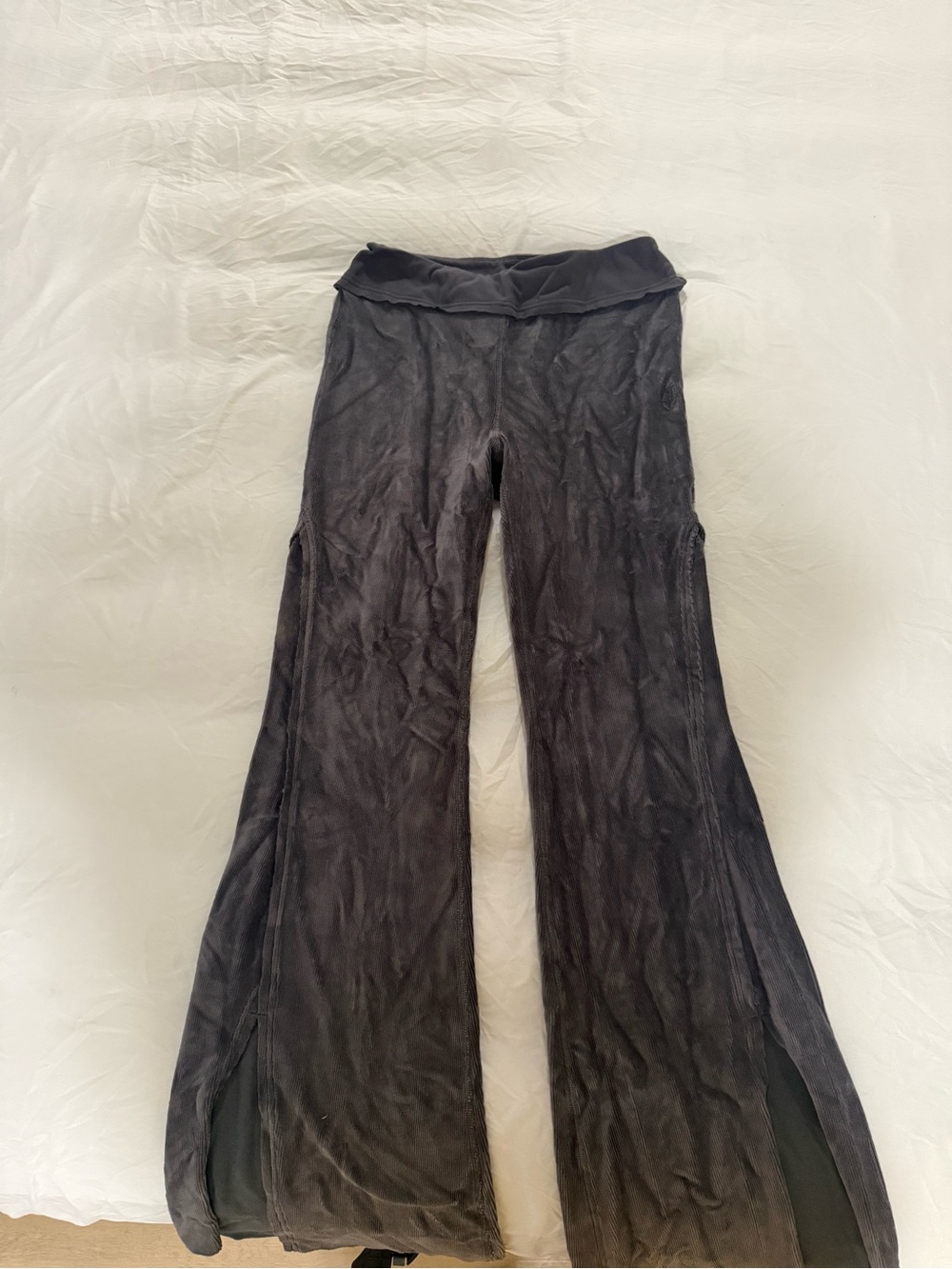 Free People Movement Women’s Black Wide-Leg Lounge Pants